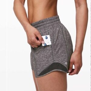 Lululemon Hotty Hot Low-Rise Lined Short Grey